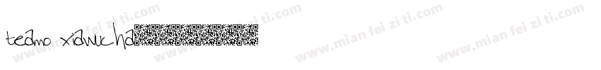 teamo xiawucha字体转换